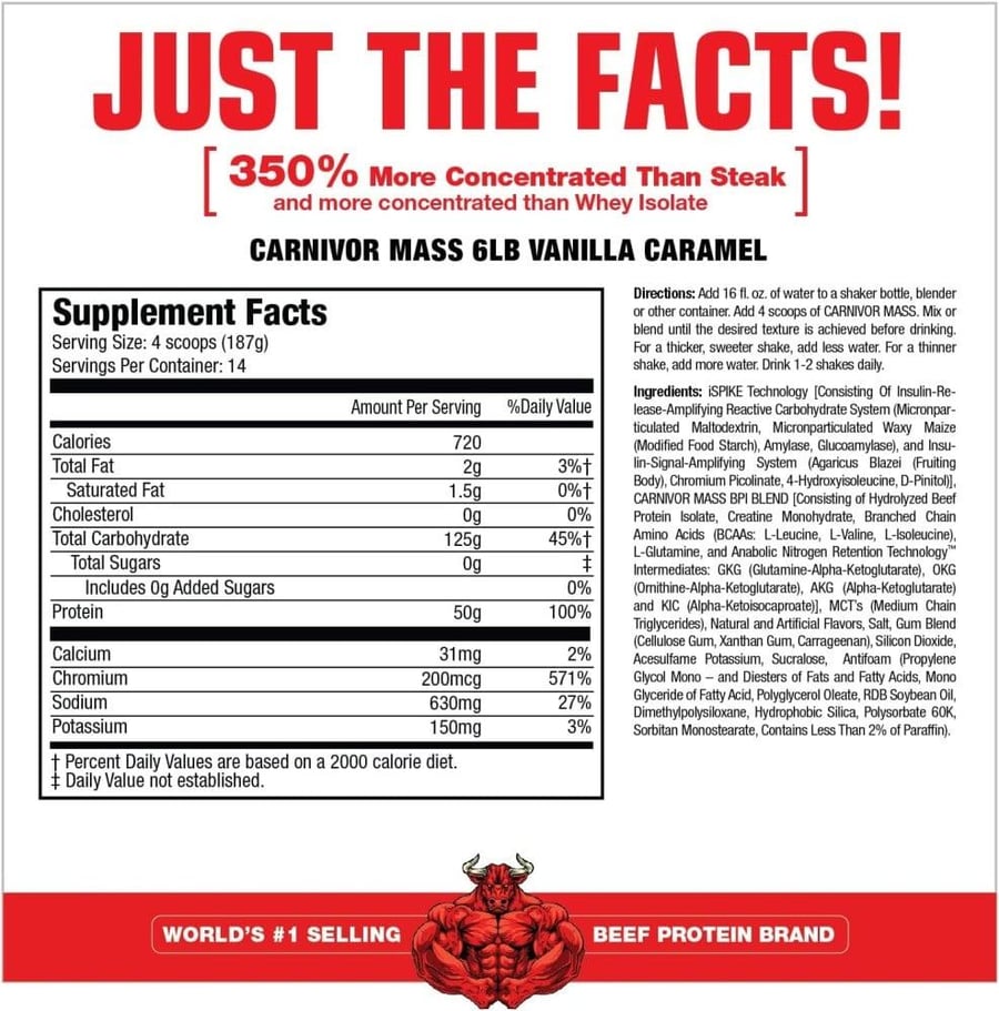 كارنيفور ماس MuscleMeds