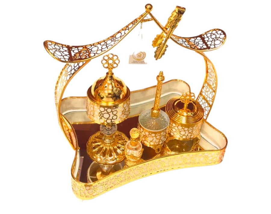 Hospitality incense burner set 6 pieces