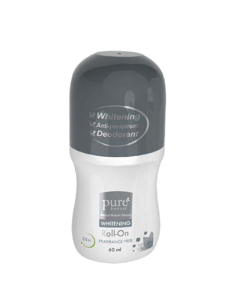 Pure beauty Fragrance freeبيور بيوتي رول مزيل عرق غير معطر 60مل 2051