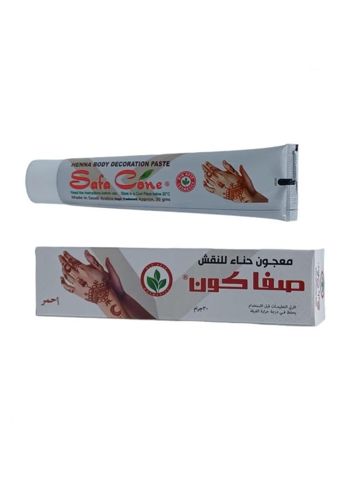 صفااء كونحناء معجون نقش طبيعي