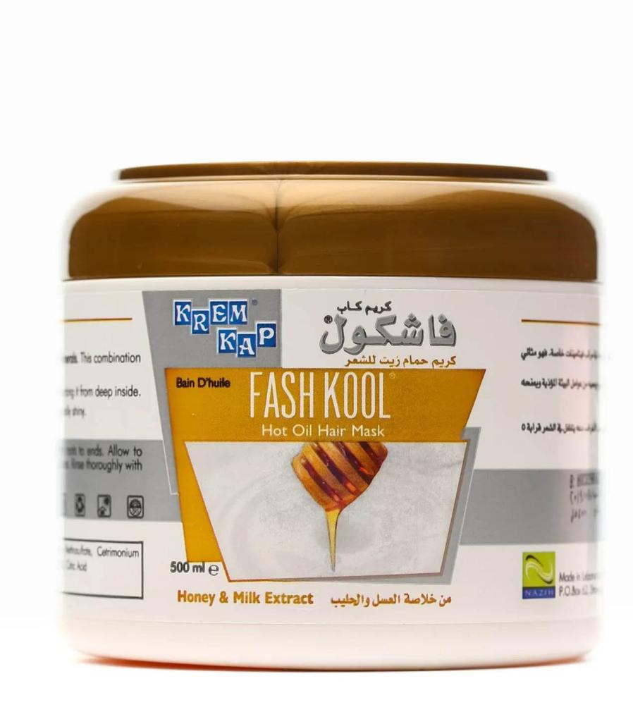 كريم حمام زيت فاشكول حليب وعسل 500مل