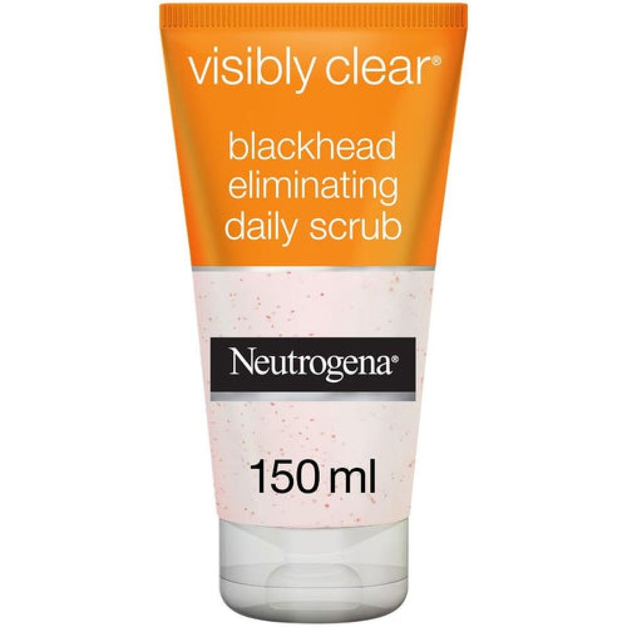 Visibly Clear Blackheads Scrubنتروجينا فيزبيلى كليرعصار مقشر روس السوداء 150مل