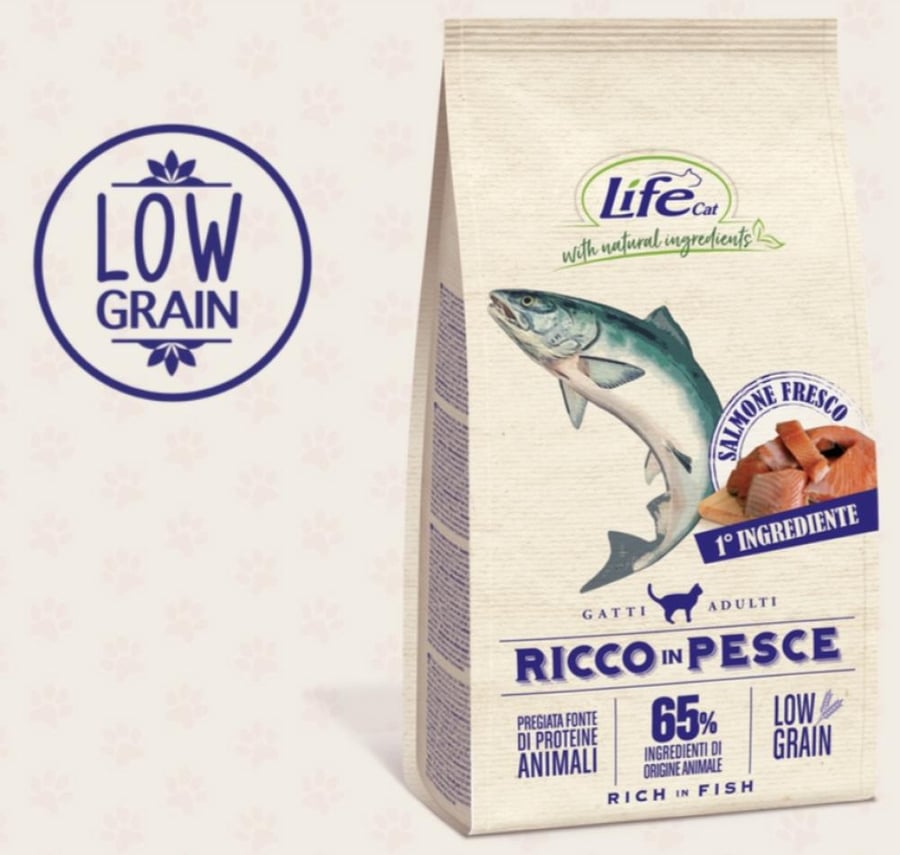 لايف طعام جاف بالسمك والأرز-1.5kg