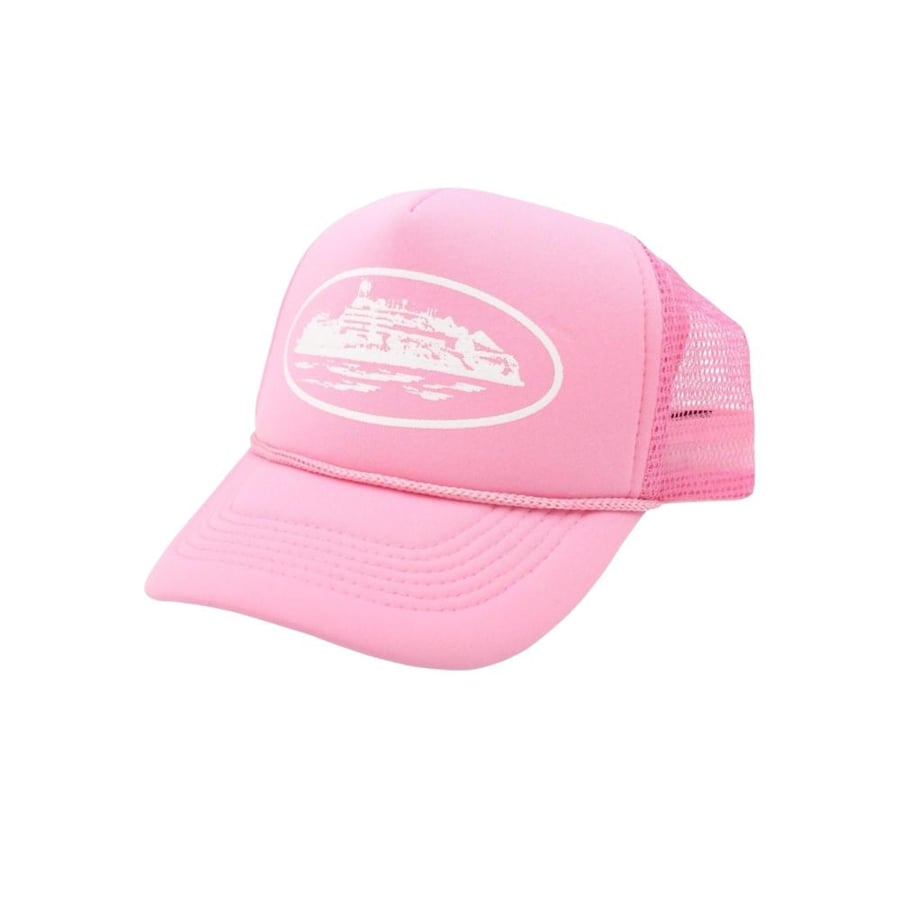 Cortez pink hat
