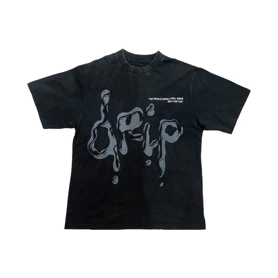 GRAY DRIP SHIRT