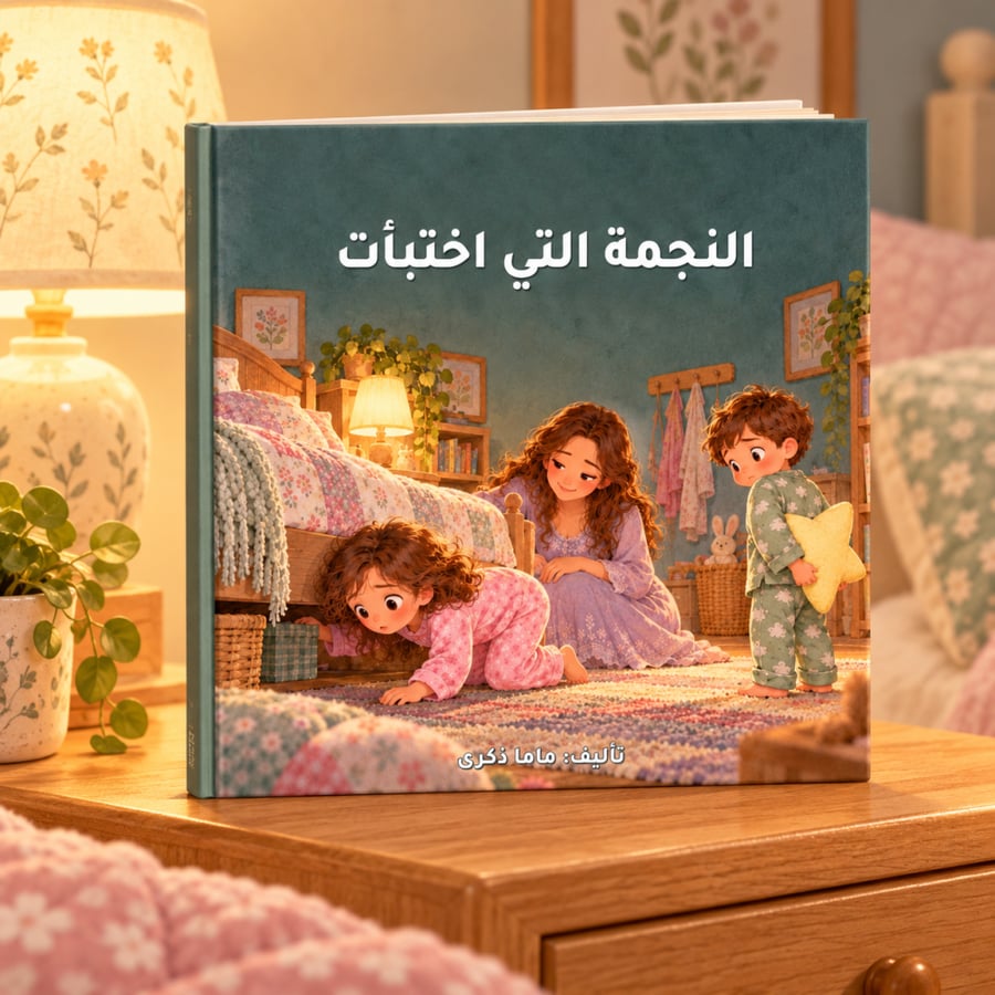قصة النجمة التي اختبأت pdf +كتاب تلوين مجاني!