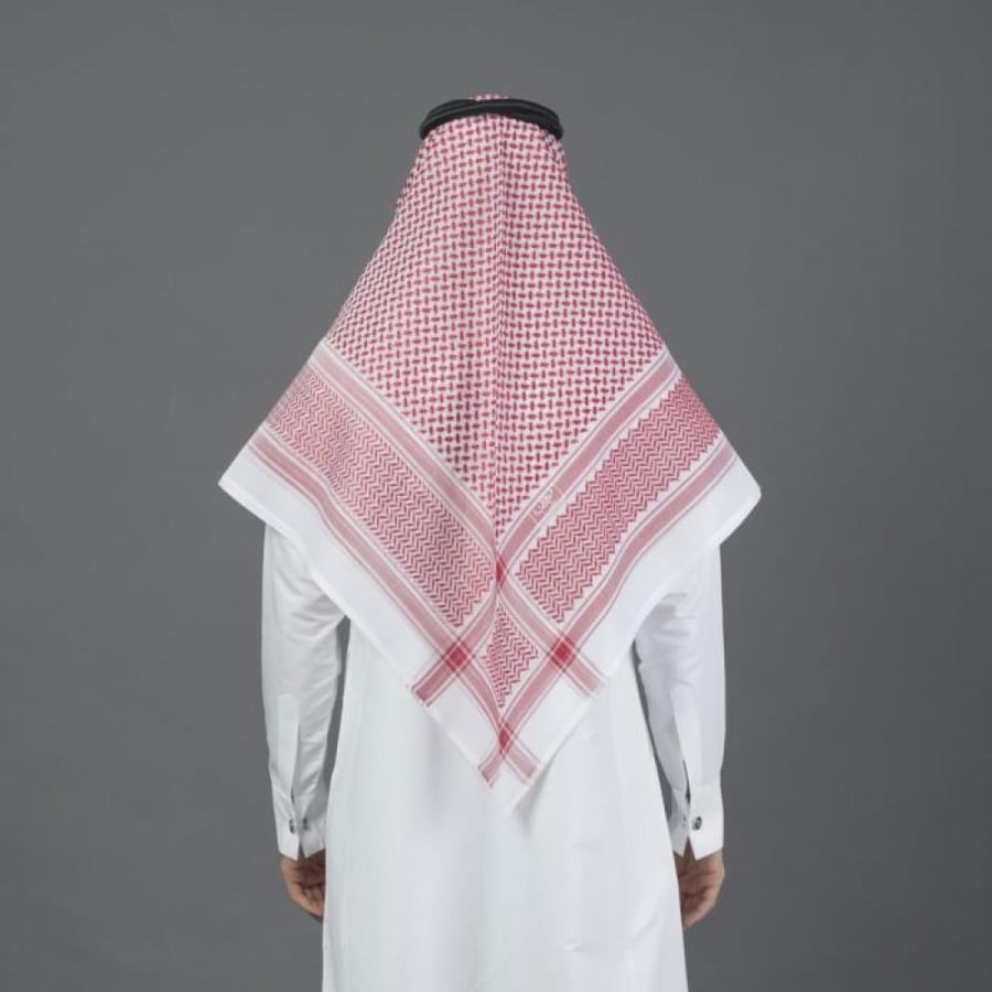 شماغ البسام البصمة كلاسيك لون خاص وطني