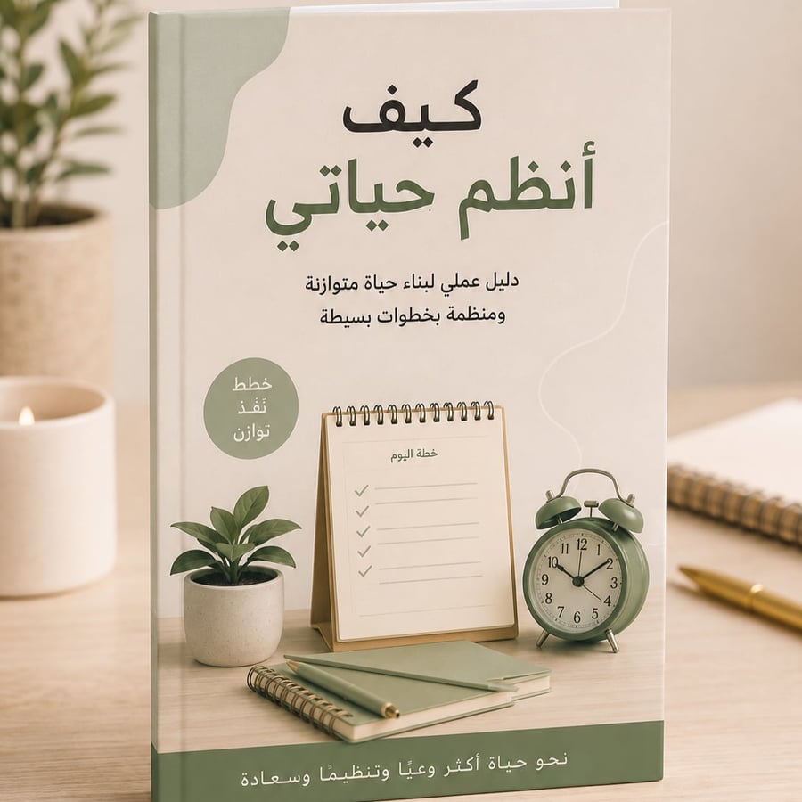 كتاب كيف أنظم حياتي
