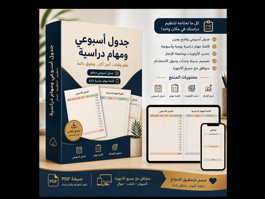 الجداول المدرسية
