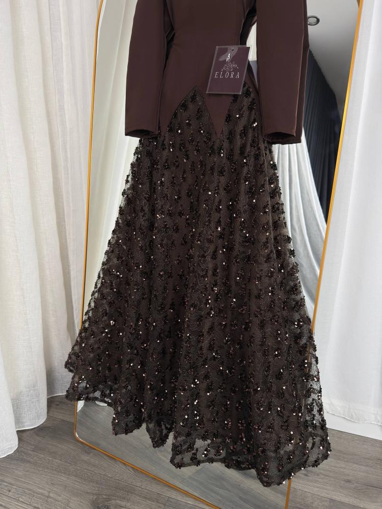 Brown Barbie dress