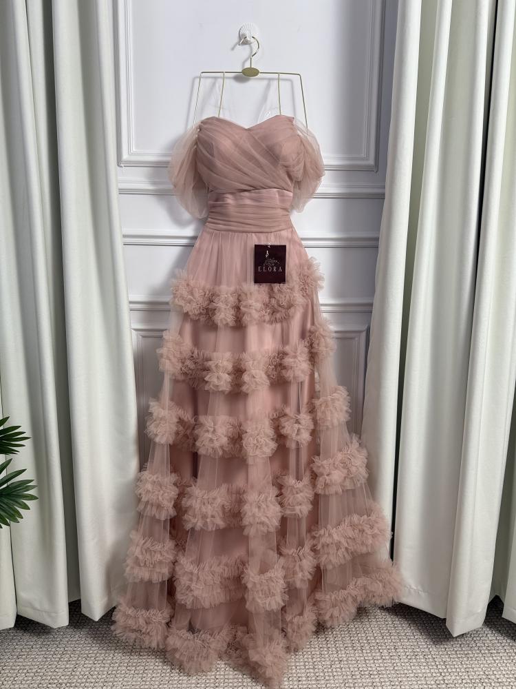 Soft tulle dress