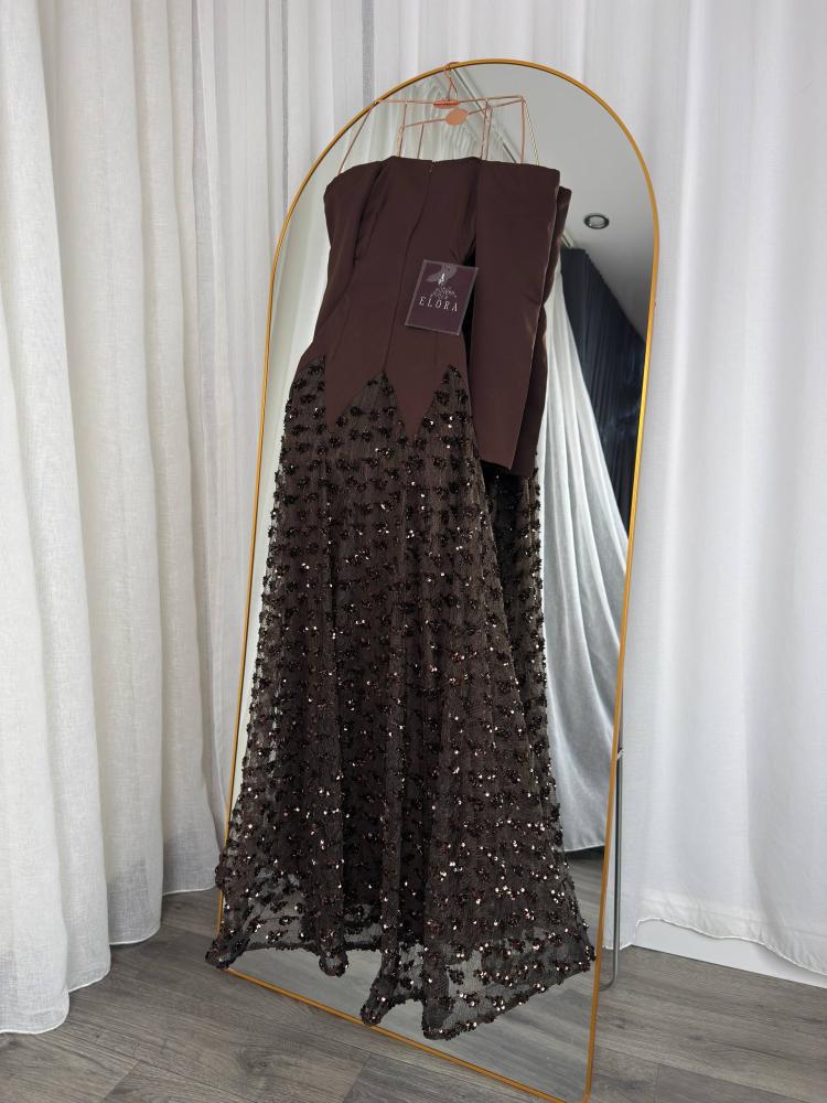 Brown Barbie dress