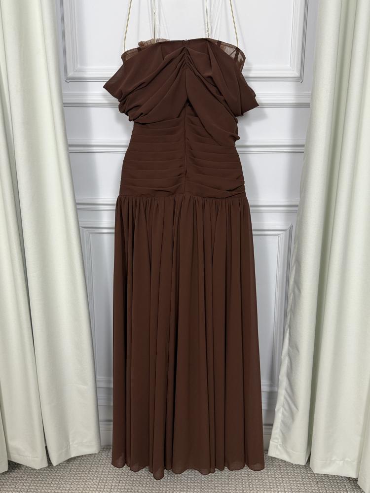 Light brown dress