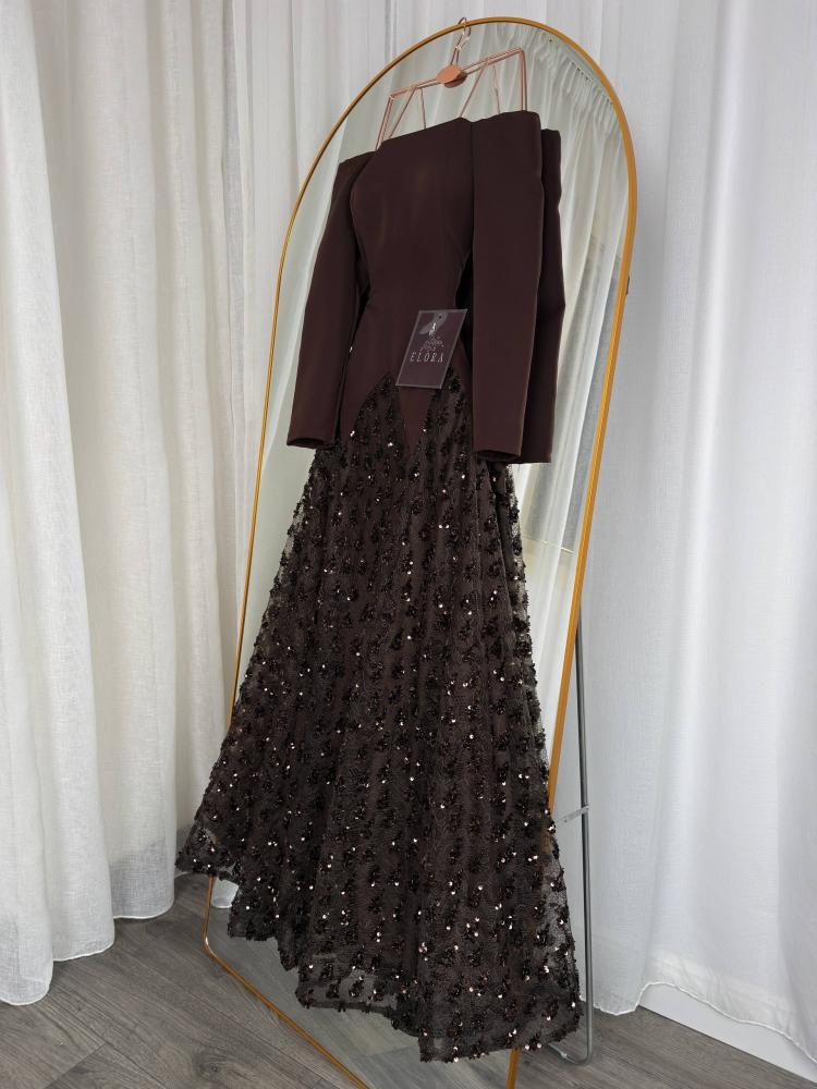 Brown Barbie dress