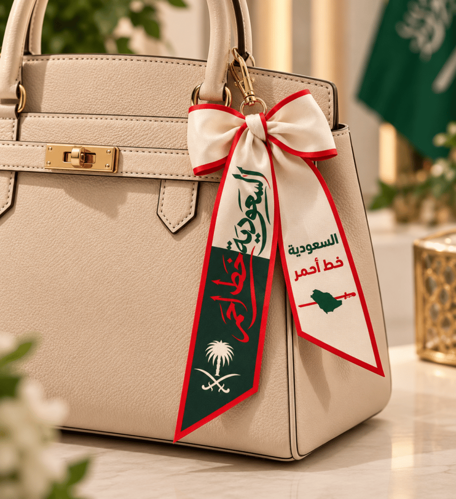 تعليقة شنطة «السعودية خط أحمر»