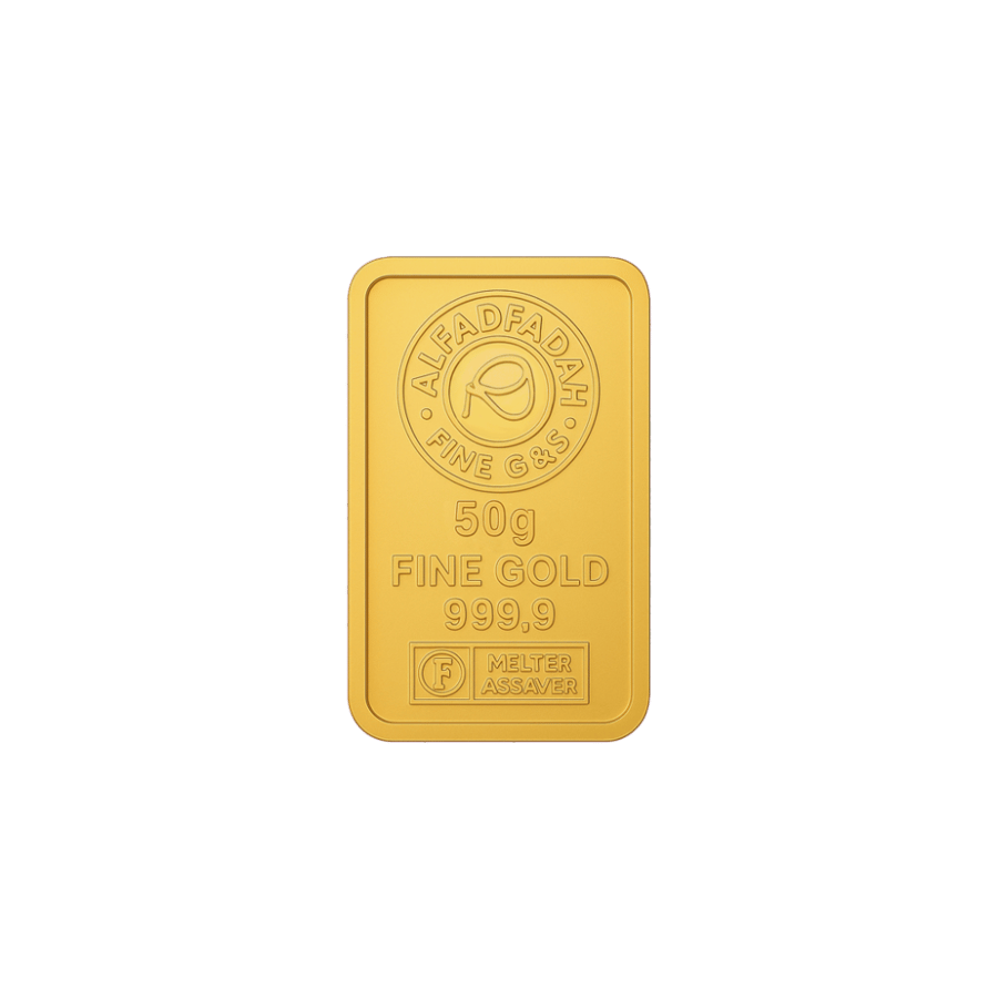 سبيكة ذهب 50g