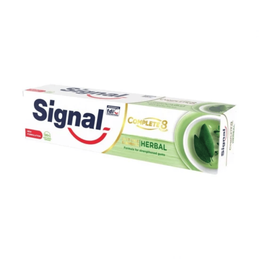 Signal complete herbal toothpaste 8 - 75 ml