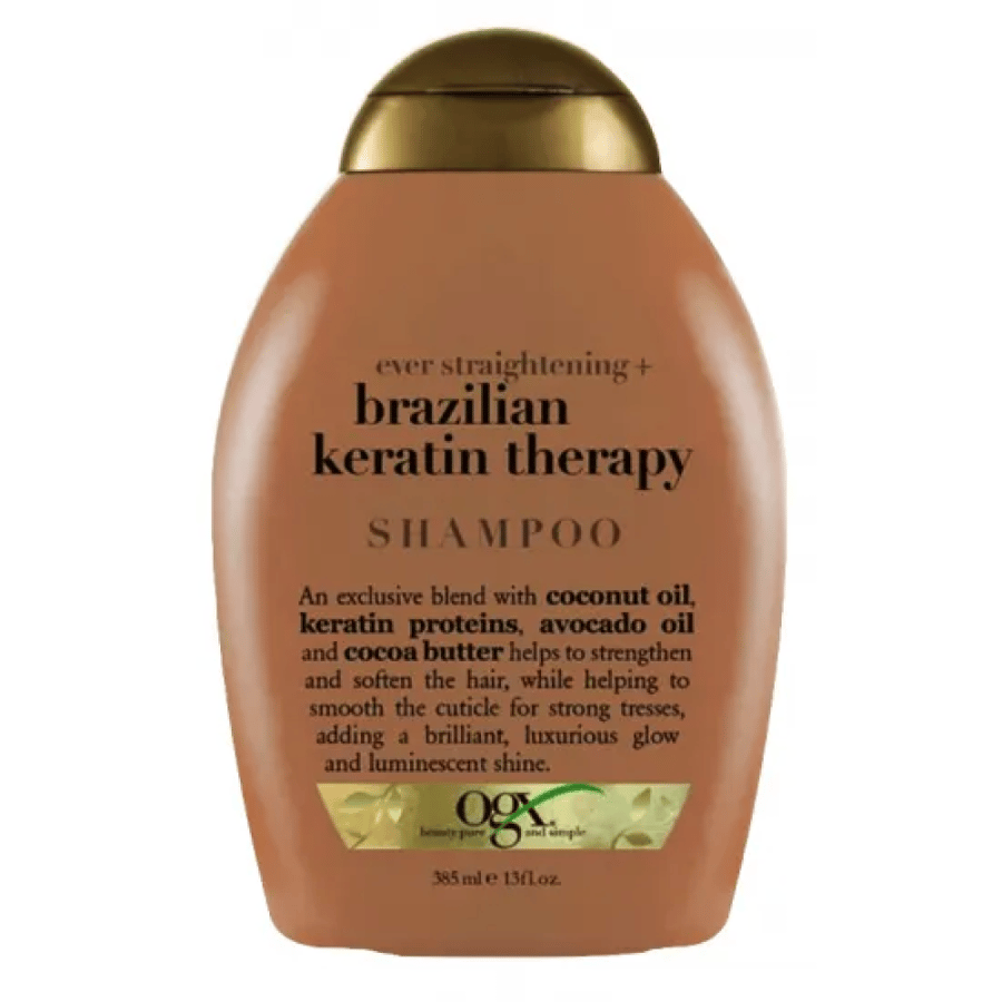 O G X Brazilian keratin hair shampoo 385 ml
