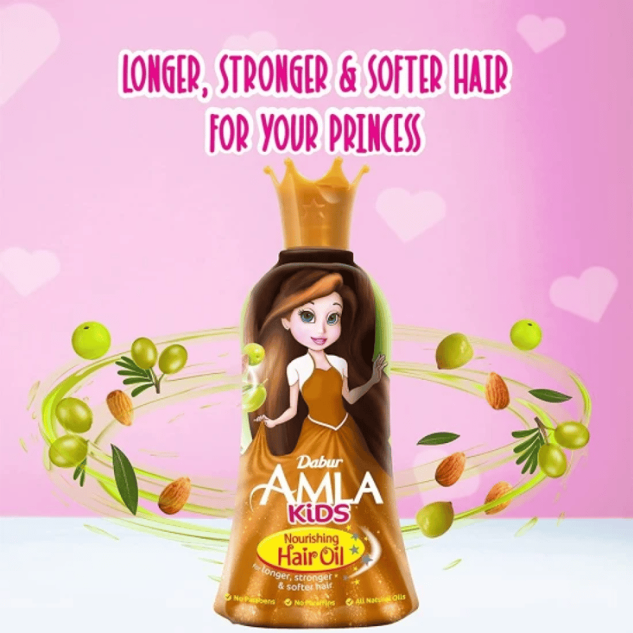 Dabur Amla Kids Hair Oil Nourishing for children - 200 ml
