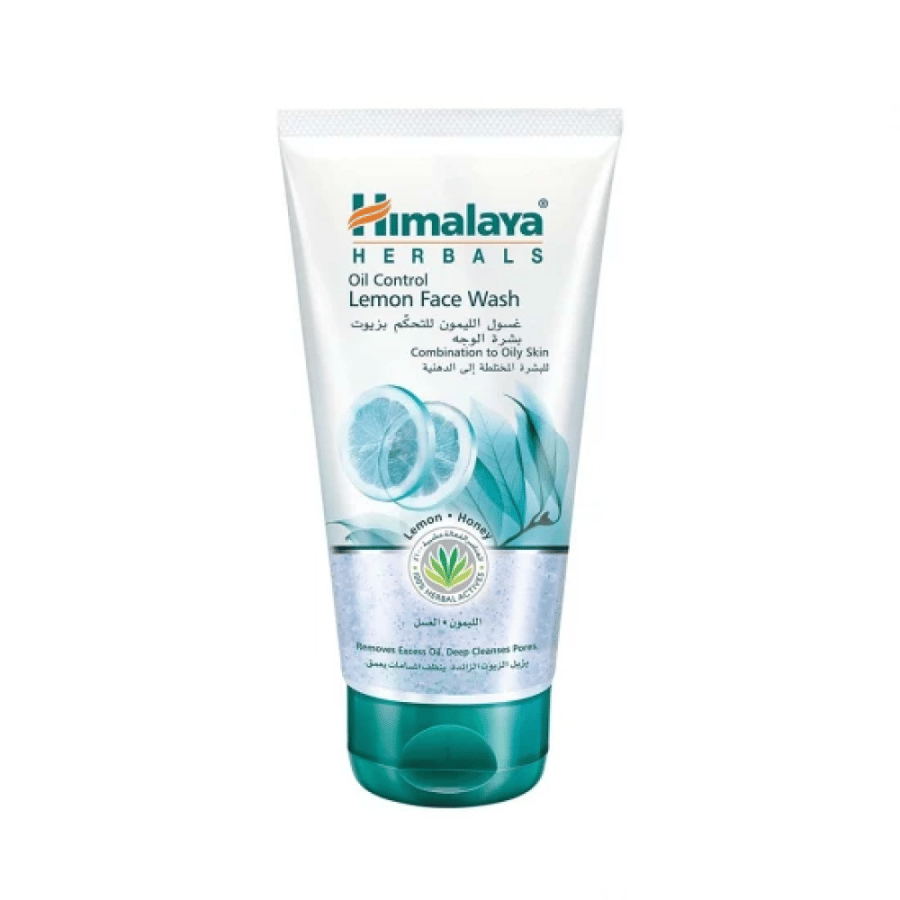 Himalaya Lemon Face Wash for controlling facial skin oils - 150ml