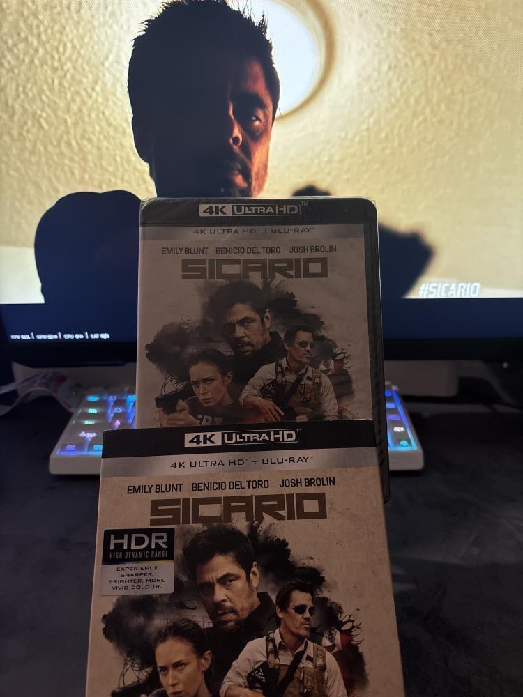 فلم sicario 4k بغلاف المصنع