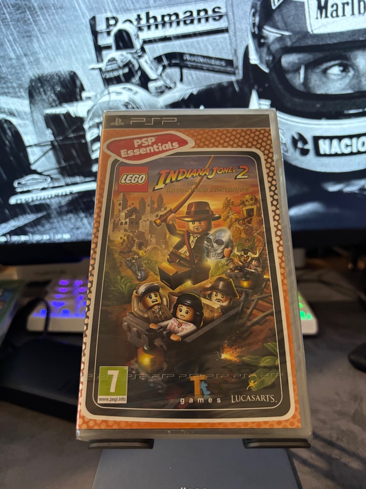 لعبه lego indina jones psp بغلاف المصنع