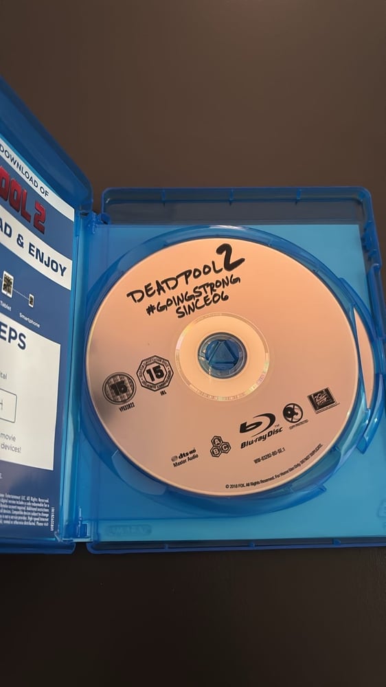 فلم ديد بول الجزء 2 يحتوي شريطين bluray