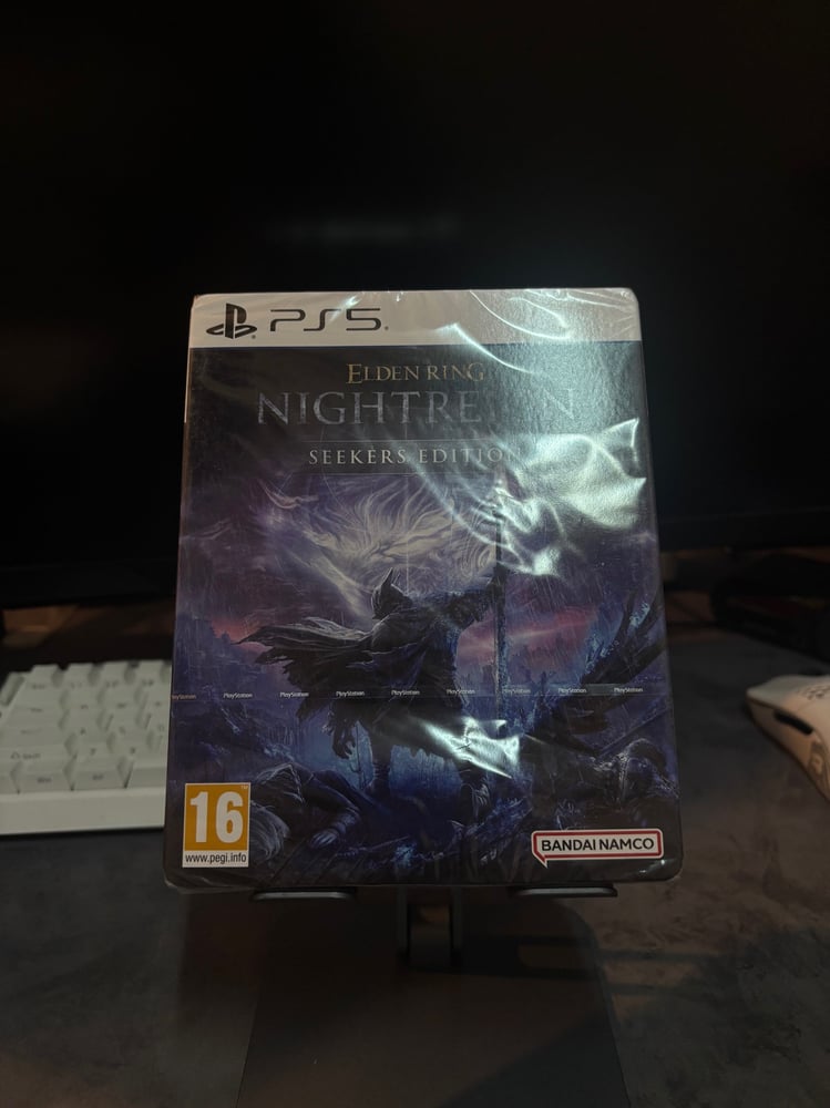 لعبة ايلدن رينق ستيل بوك elden ring steelbook seekers edition +dlc ps5