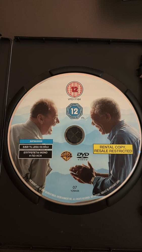 فلم the bucket list dvd مترجم
