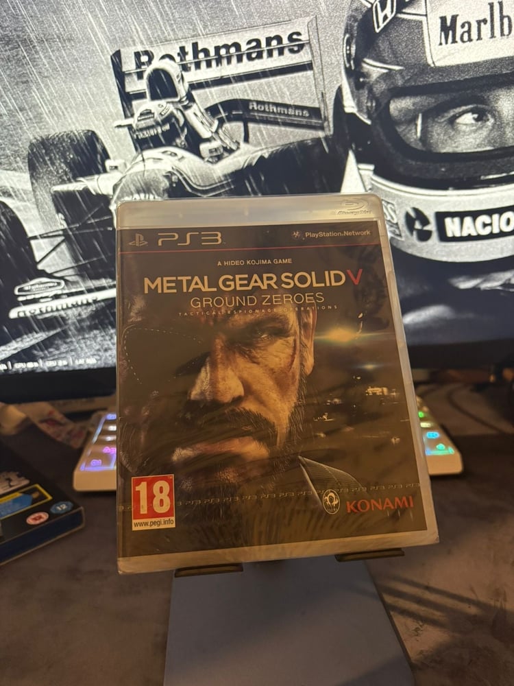 Metal gear solid v ps3  بغلاف المصنع