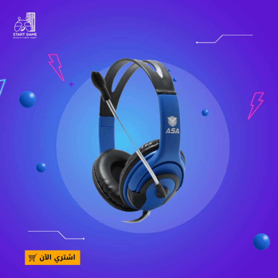 احسن سماعة asa سلكية 0 متعددة الألوان - متجر بداية اللعبة