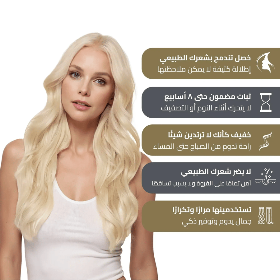 اكستنشن تيب مطور بألوان أساسية 18 بوصة