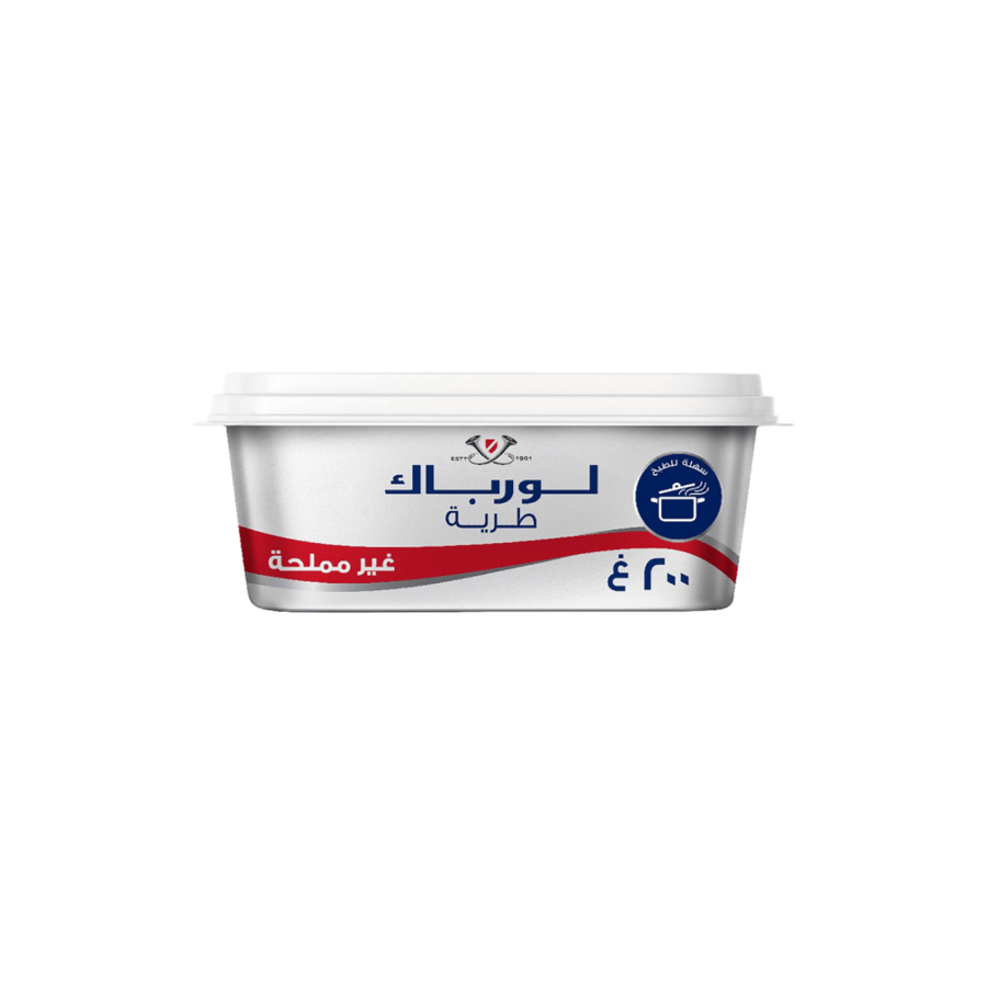 لورباك زبدة ناعمة ير مملحة 200جم
