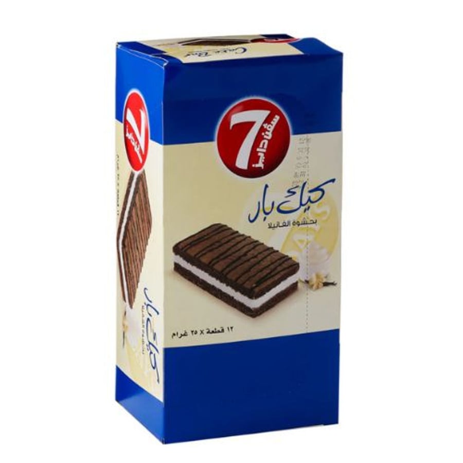 سفن دايز كيك بار شوكولاتة × 25 جم
