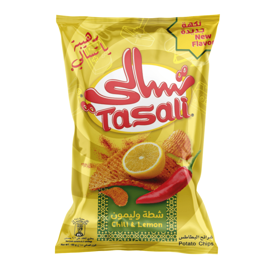 تسالي شطة و ليمون 155جم