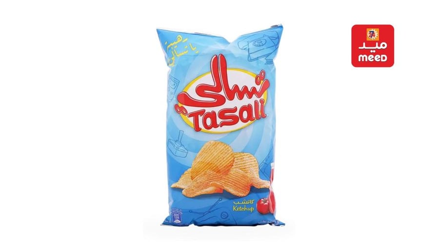 تسالي شرائح بطاطس  بالكاتشب 155 جم