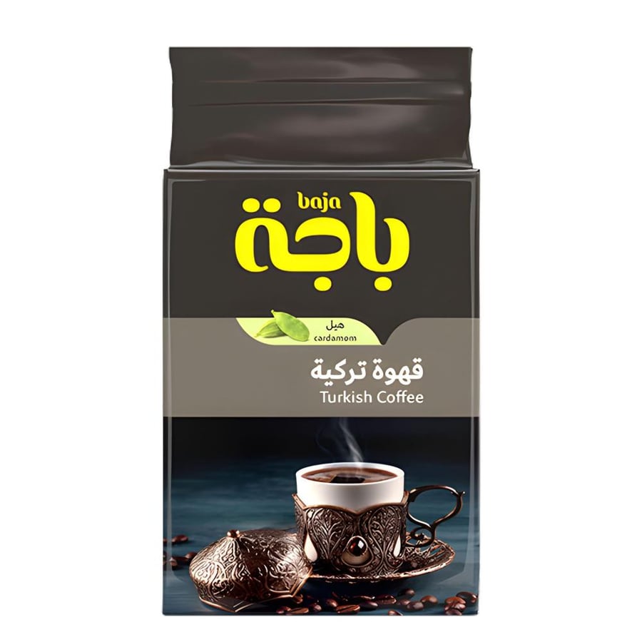 باجة قهوة مطحونة مع الهيل 200جم