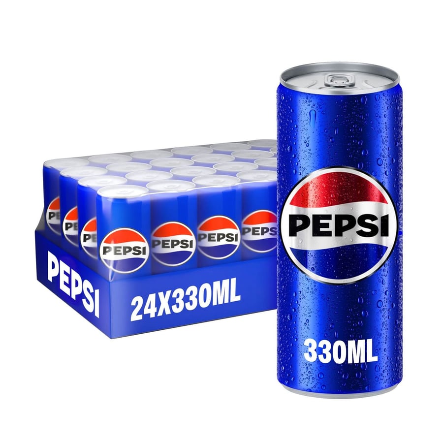 بيبسي عادي علب 24×330 مل