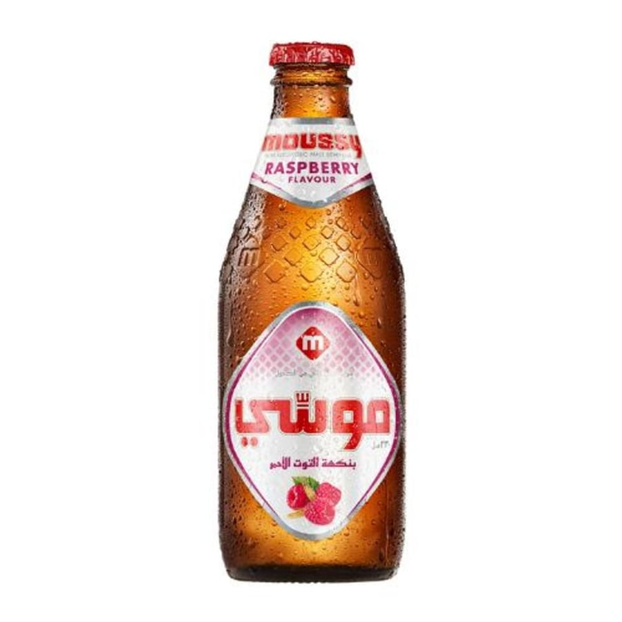 موسي  شراب الشعير بالتوت الأحمر خالي من الكحول 330 مل