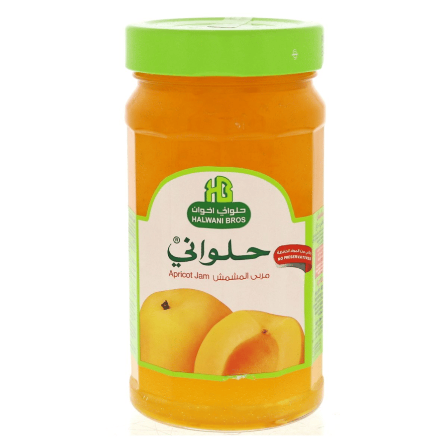 حلواني مربى المشمش بدون مواد حافظة 400جم