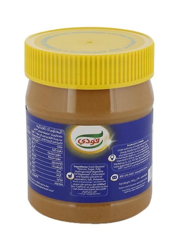 قودي زبدة الفول السوداني الناعمة 340جم