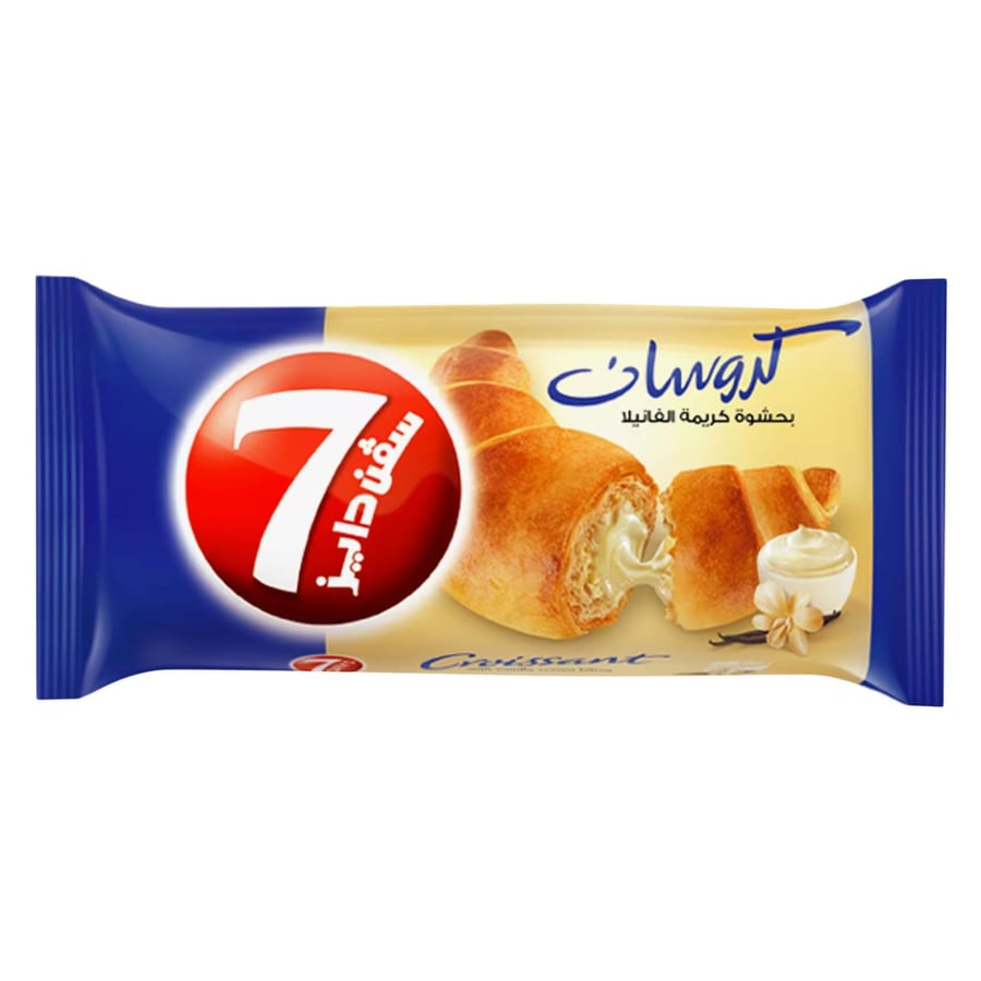 سفن دايز كروسان بالفانيلا 55 جم