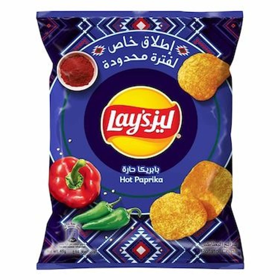 ليز بابريكا حارة  45 جم