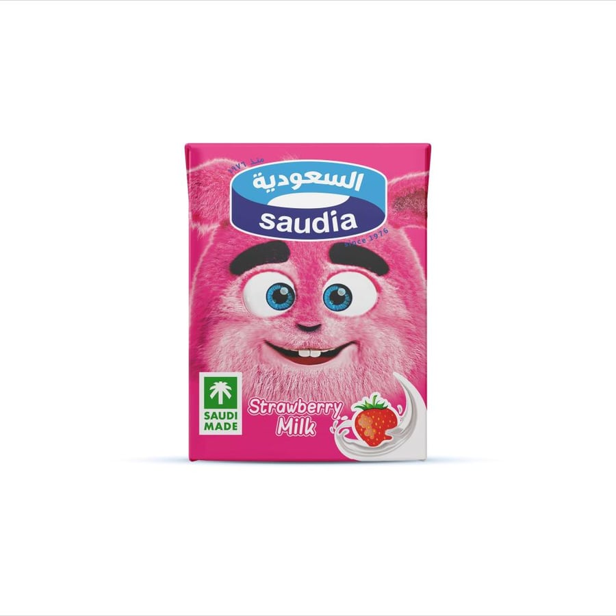 السعودية حليب بالفراولة 200 مل