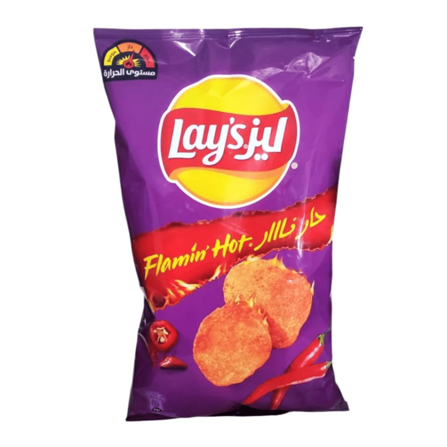 ليز شيبس حار نار 160جم