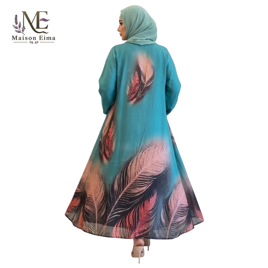 عباية نسيم الواحة الحريرية