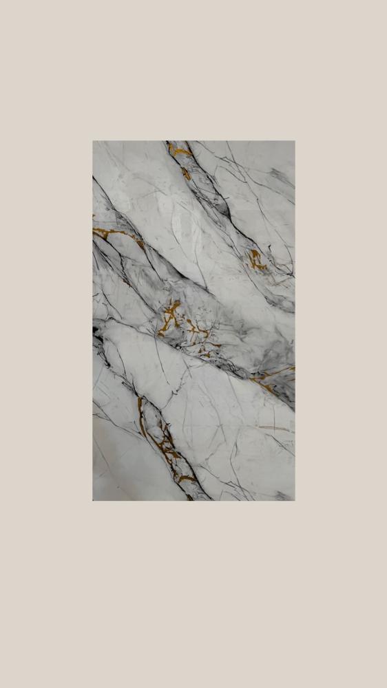 Saudi marble alternative 3mm, 10-year warranty, length 3 meters, width 122 cm