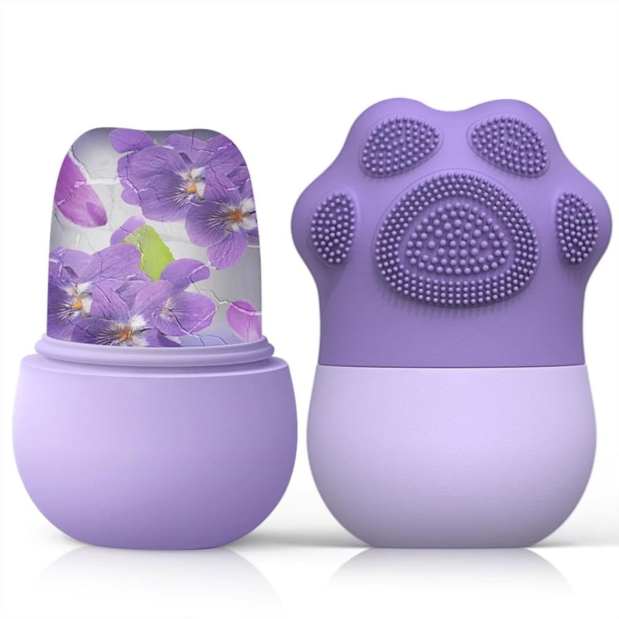 Silicone face brush and skin cleansing