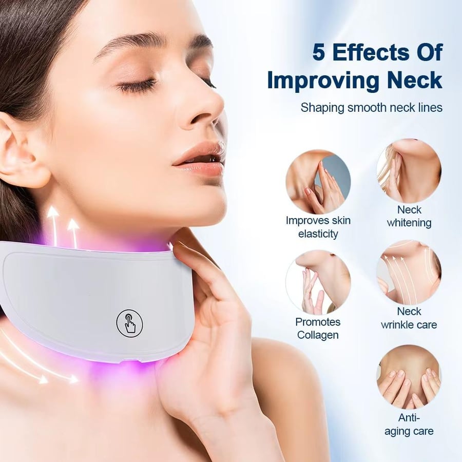 LED face mask for light therapy