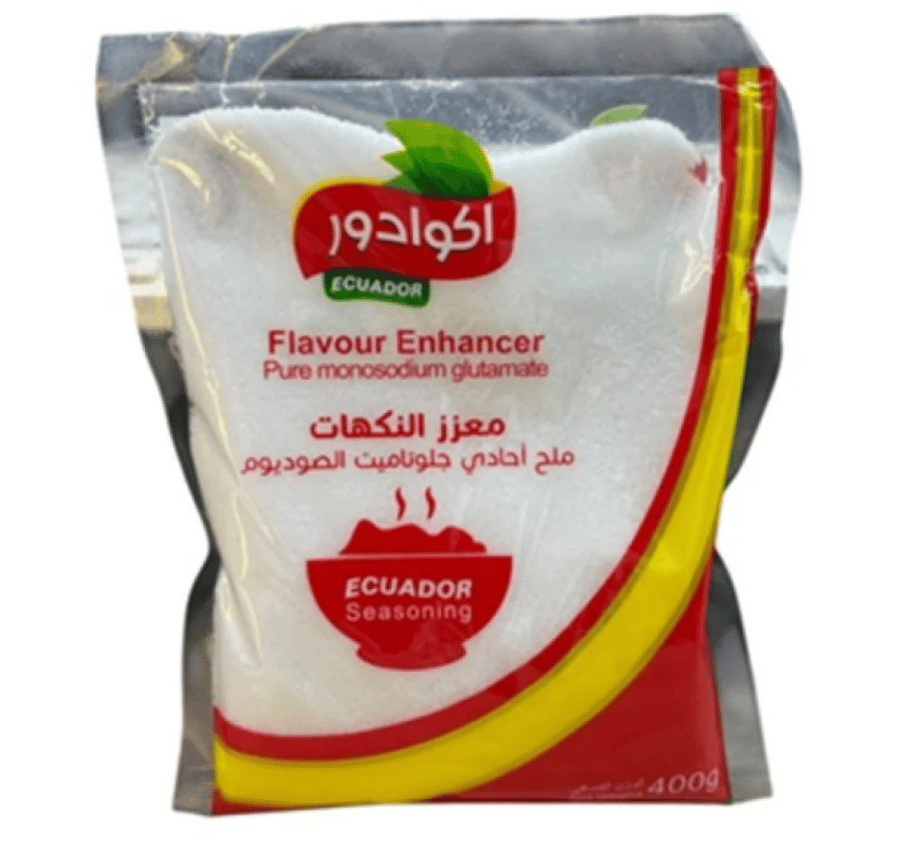 اكوادور صوديوم معزز النكهات 400 غ
